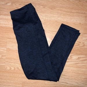 Blue & Black Leggings